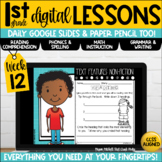 Digital & Paper Lesson Plans Week 12 Google Slides