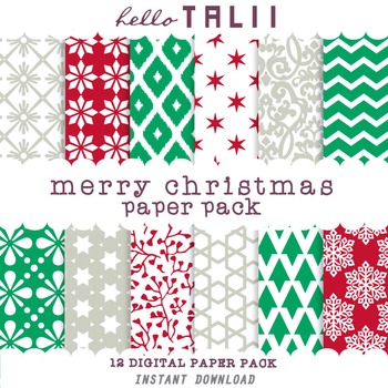 Merry Christmas - Paper Pack