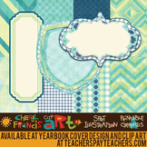 Digital Paper Pack "B2" with Frames