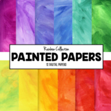 Digital Paper- Painted Papers