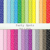 Digital Paper -  Party Spots Digital Paper