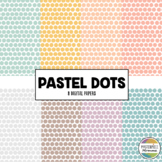 Digital Paper- Pastel Dots