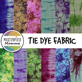 Digital Paper- Tie Dye Fabric