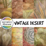 Digital Paper- Vintage Desert