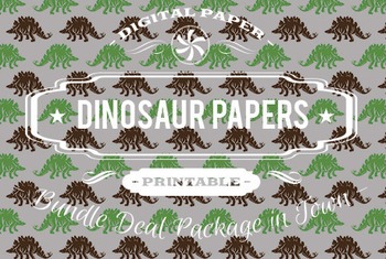 Dinosaur Printable Paper