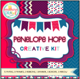 Digital Papers and Frames PENELOPE HOPE Creative Kit
