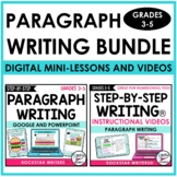Digital Paragraph Writing Unit - Writing Mini-Lesson Video