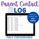 Digital Parent Contact Log