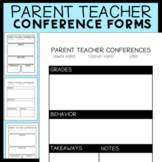 Digital Parent Teacher Conference Form Overview | Easy & S
