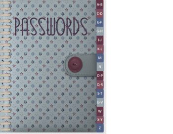 Preview of Digital Password Book