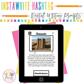 Preview of Digital Personal Narrative Writing Prompts