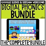 Digital Phonics Activities BUNDLE for Seesaw & Google Slid