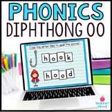 Digital Phonics Activities Diphthongs Word Work OO Google 