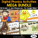 Phonics Activities | 1st 2nd and 3rd Grade Phonics MEGA BUNDLE
