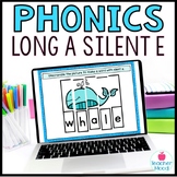 Digital Phonics Activities Long A Silent e Word Work Googl