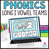Digital Phonics Activities Long I Vowel Teams Word Work Go