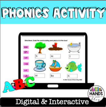 Preview of Digital Phonics Activity (digital/interactive)