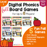 Digital Phonics Board Games - Level 1 | FALL | Distance Le