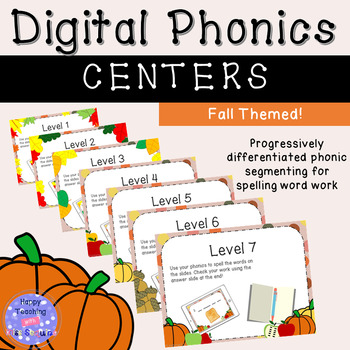 Preview of Digital Phonics Centers