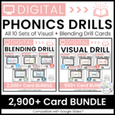 Digital Phonics Drill Cards for Google Slides™ BUNDLE