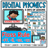 FLOSS RULE FINAL DOUBLE CONSONANTS Phonics Lesson Slides +