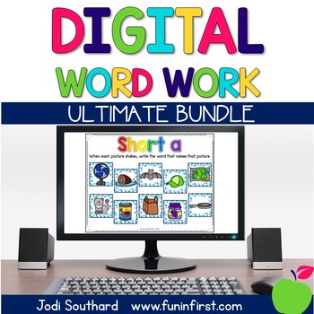 Preview of Digital Phonics Word Work - Ultimate Bundle