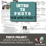 Digital Photography Introduction lesson with worksheets