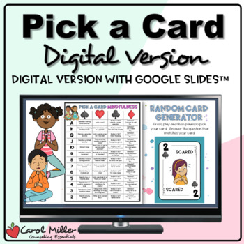 Preview of Digital Counseling Question Prompts | Icebreakers | Card Game | Lunch Bunch
