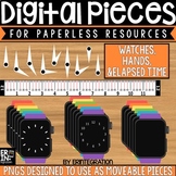 Digital Pieces for Digital Resources: Clocks, Telling & El