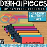 Digital Pieces for Digital Resources: Highlighters