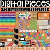 Digital Pieces for Digital Resources: MATH BUNDLE 2