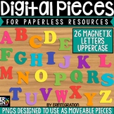 Digital Pieces for Digital Resources: Magnetic Letters Upp