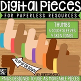 Digital Pieces for Digital Resources: Thumbs Up and Down