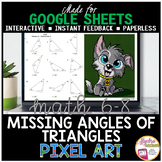 GOOGLE SHEETS Math Digital Pixel Art Finding the Missing A