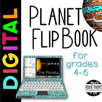 Preview of Digital Planet Flip Book  Project