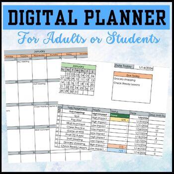 Preview of Digital Planner