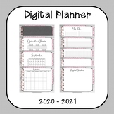 Digital Planner 2020-2021 (Calm and Cute!)