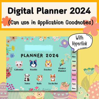 Preview of Digital Planner 2024