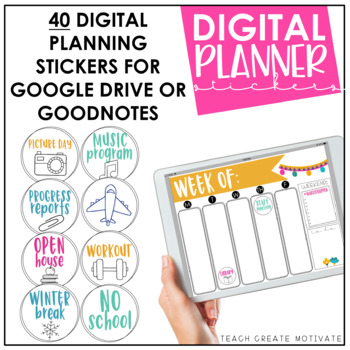 Digital: Planner Stickers 🗓️ — megan rhiannon