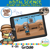 Digital Plant and Animal Fossils Science Pack