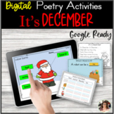 Digital Poetry Activities It's December Google SlidesBuy t