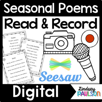 Preview of Digital Poetry & Shared Shared Reading with Seesaw