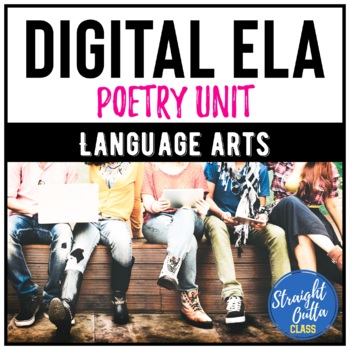Preview of Digital Poetry Unit for Middle School | Google Classroom