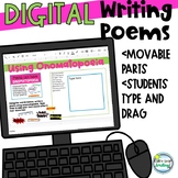 Digital Poetry Unit Writing with Interactive Google Slides