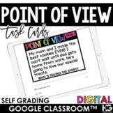 Digital Point of View for Google Classroom | Task Cards 