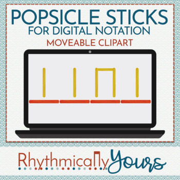 Preview of Digital Popsicle Sticks for Music Notation
