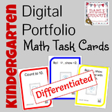 Digital Portfolio Math Task Cards