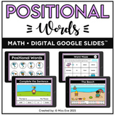 Digital Positional Words Activities | Google Slides™