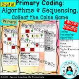 Digital Primary Coding Collect the Coins Game, Algorithms 