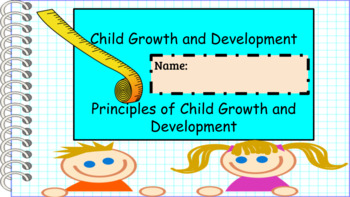 Preview of Digital Principles of Development Interactive Notebook, Child Growth and Develop